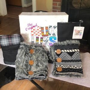 Original Black Muks Luks Women’s size 6 boots